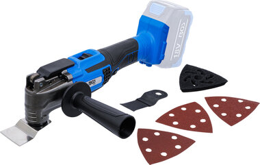 Outil multifonctions sur batterie sans balais 18 V sans batterie