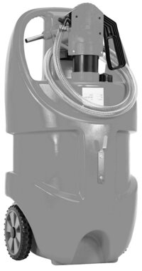 Reservoir essence 75 litres, pompe manuelle + pistolet manuel