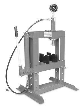 Presse a table hydraulique manuelle 10 tonnes