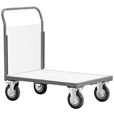 Grand chariot de transport 1 paroi d'extremite 500kg