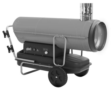 Souffleur d'air chaud indirect diesel 80kw