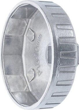 Cle a filtres cloches 15 pans Ø 75 mm pour Chrysler, GM