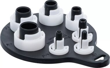 Kit de clips pour demontage tuyau de climatisation 7 pieces