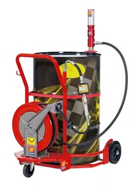 Ensemble pompe huile pneumatique mobile 47kg