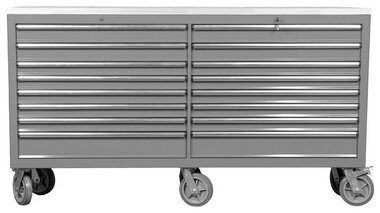Chariot a outils type MEGA 16 tiroirs 2065mm de large