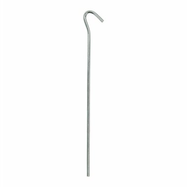 Piquet de tente 22cm metal avec oeil ouvert