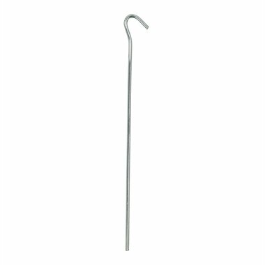 Piquet de tente 25cm metal avec oeil ouvert