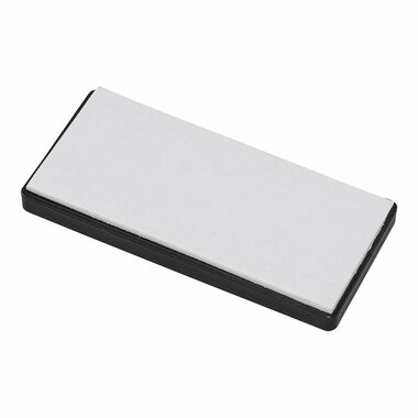 Reflecteur blanc 85x39mm autocollant avec plaque de base