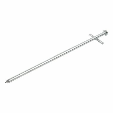 Goupille de roche 23cm en metal avec goupille transversale soudee