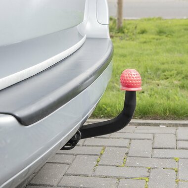 Capuchon de crochet de remorquage balle de golf rouge
