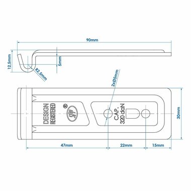 Contre piece pour tendeur SPP Z-06