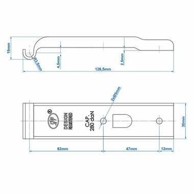 Contre-piece pour dispositif de serrage SPP Z- 02