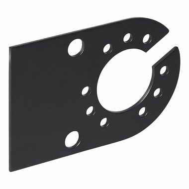 Support de prise en metal 12x8cm