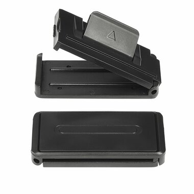 Ajusteur de ceinture de securite - set de 2 pieces noir