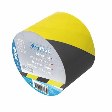 Ruban de delimitation jaune/noir
