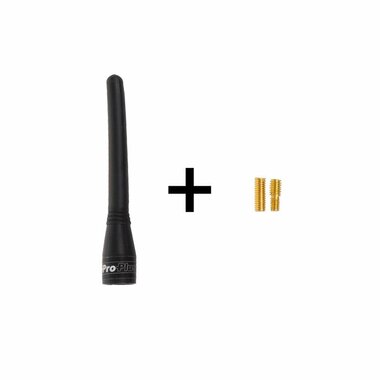 Antenne de voiture 10 cm incl. Adaptateurs M5 M6