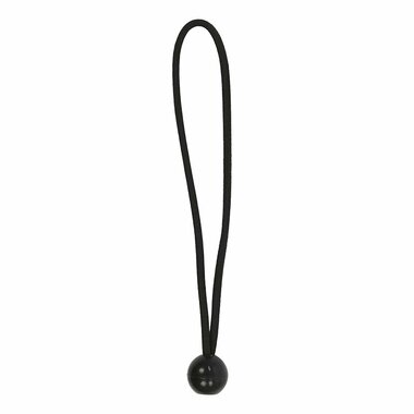 Tendeur de tente elastique 25 cm avec boule en plastique - lot de 5 pieces