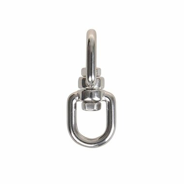 Verrouillage pivotant 6 mm, acier inoxydable A4 AISI 316, il/il, 1 350 daN