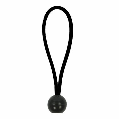 Tendeur de tente elastique 15 cm avec boule en plastique - lot de 10 pieces