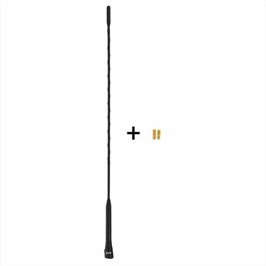 Antenne de voiture 40 cm avec adaptateurs M5 et M6