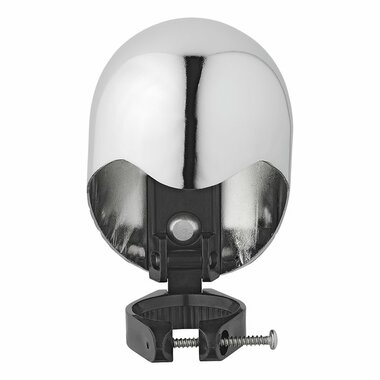 Capuchon de barre de remorquage en metal chrome pliable sous blister