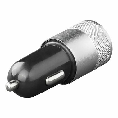 Chargeur USB 2 voies type A 12V/24V 3100mA