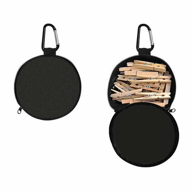 Sac a pinces a linge avec mousqueton
