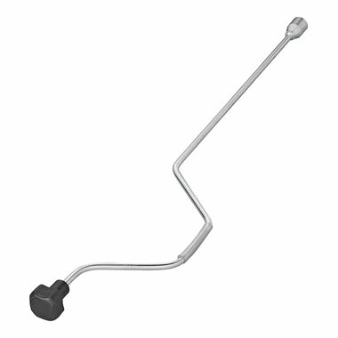 Manivelle 840 mm/19 mm pour support d'angle
