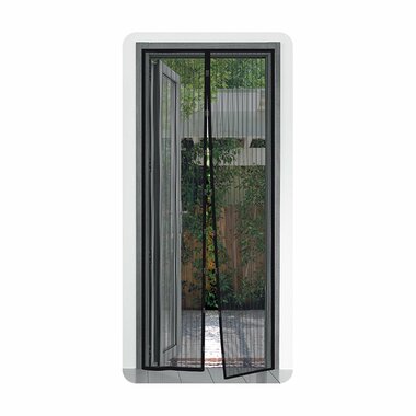 Moustiquaire de porte a fermeture magnetique