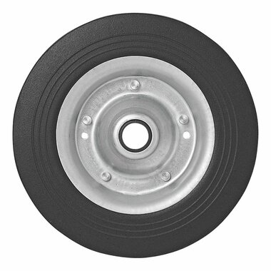Jante de roue avant en metal avec pneu en caoutchouc 200x50mm