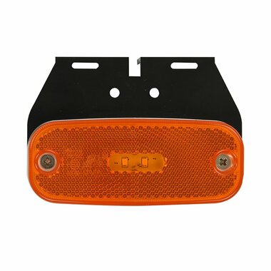 Feu de gabarit lateral 10-30V orange 110x45mm LED avec support