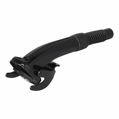 Bec verseur en metal noir flexible adapte a l'essence diesel