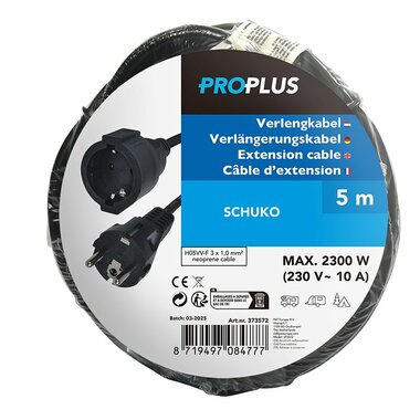 Rallonge Schuko 5M 3x1,0mm²