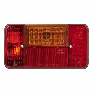 Feu arriere 5 fonctions 194x104mm gauche