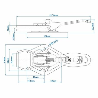 Serrure de tension SPP ZB-05