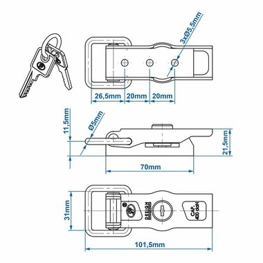 Pince a bascule SPP ZB-13