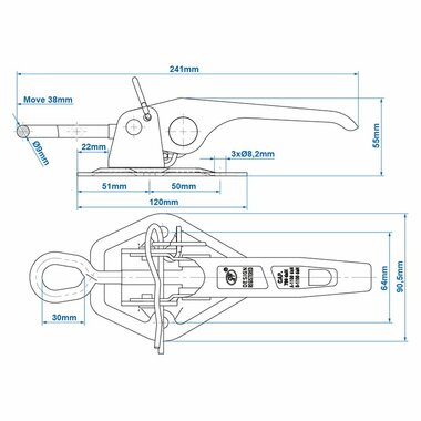 Pince a bascule SPP ZB-03A