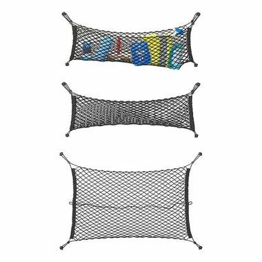 Filet a bagages elastique 80x50cm avec crochets en plastique NS-3
