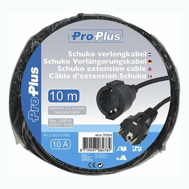 Rallonge Schuko 10M 3x1.0mm²