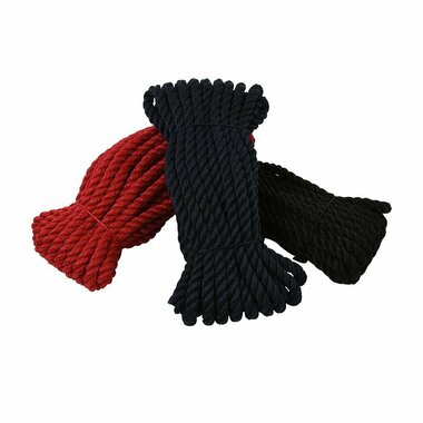 Corde Birotex torsadee, polypropylene, 10 mm, 10 m, assortie, 1 580 daN