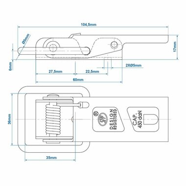 Pince a bascule SPP ZBN-06