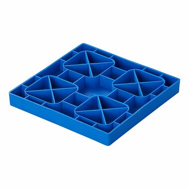 Assiettes empilables 21x21x3,3cm - lot de 4 pieces