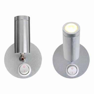 Spot en saillie 1 LED orientable 12 V 120 lm diam. 65 x 65-130 mm