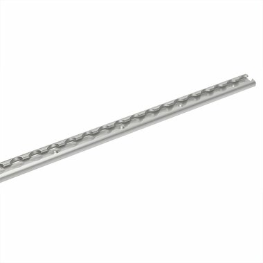 Jeu de rails de reliure en aluminium 2x60cm 6 pieces