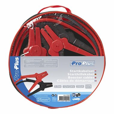 Jeu de cables de demarrage 25 mm² homologue TuV/GS