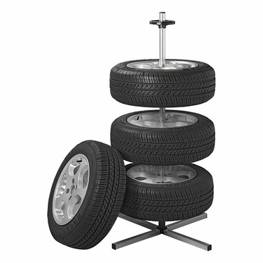 Support de jante en aluminium XL pour 4 pneus