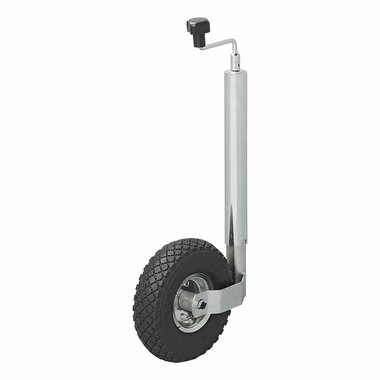 Roue avant jante metal 48mm et pneu pneumatique 260x85mm