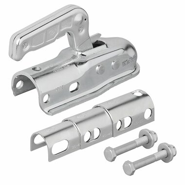Attelage a boule en acier rond 35-50 mm 1700 kg freine