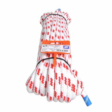 Cordage de cloison pour yacht, Novoleen, 10 mm, 15 m, 700 daN, blanc