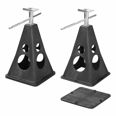 Ensemble de supports en plastique 4 pieces 750 kg/piece